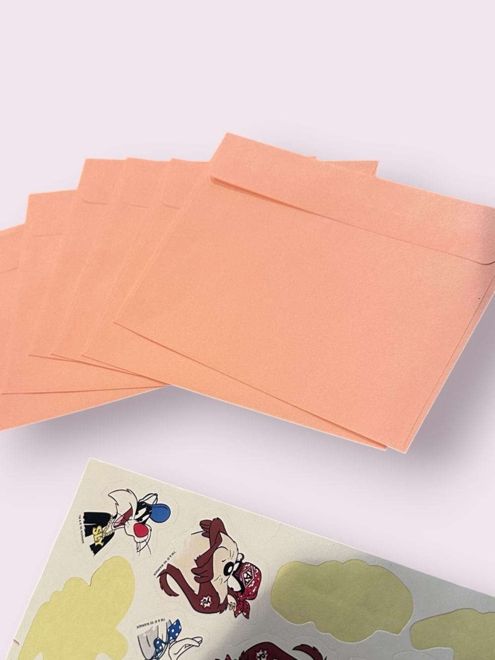 Vintage Looney Tunes Tasmanian Devil Cute Cartoon Stationery Set - Picture 12 of 12